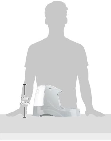 PetSafe Drinkwell Platinum Cat Water Fountain (168 oz/5L) - Pet Fountain for All Pet Sizes, Indoor Use, Encourages More Drinking, Includes Replaceable Carbon Filter, Grey