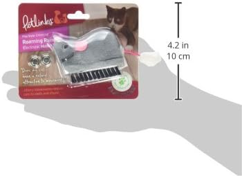 Petlinks Roaming Runner Mouse Electronic Motion Cat Toy, Battery Powered - Gray, One Size