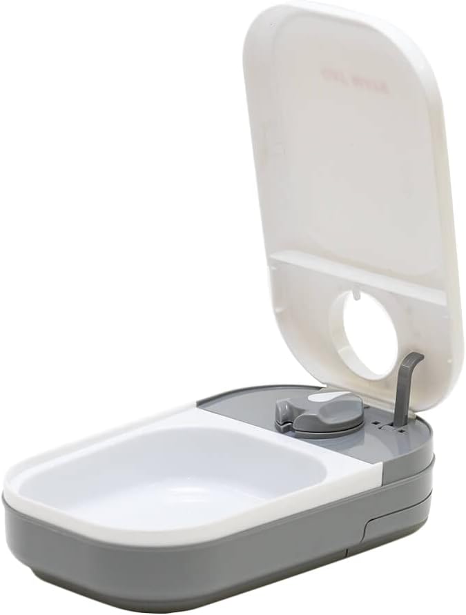 Cat Mate C100 Single Meal Automatic Pet Feeder for Cats and Small Dogs (no ice Pack)