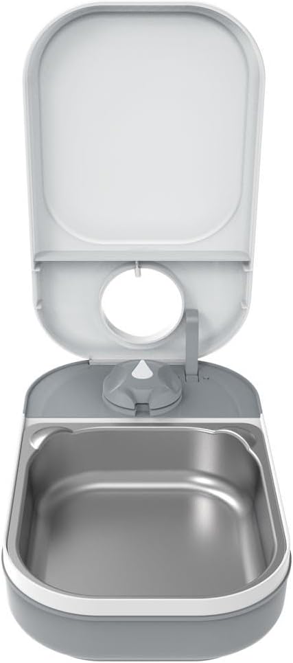 Closer Pets Automatic Timed Feeders with Stainless Steel Inserts (1 Bowl with Stainless Steel Insert)