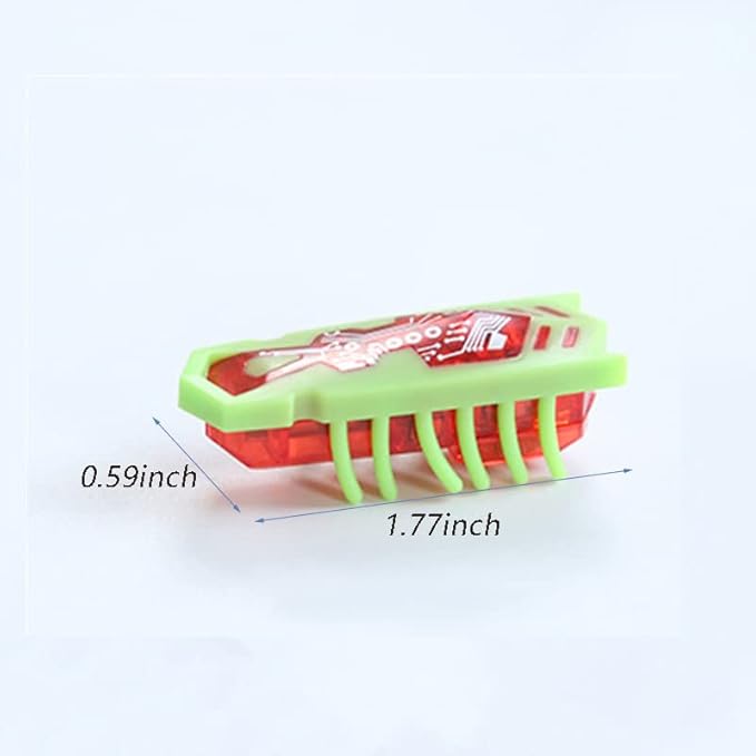 Cat Toys Teaser Interactive,Mini Electronic Robot Beetle Funny cat Toy, Cat Bug Educational Toy for Indoor Cats Kitten Play Chase Exercise,2pcs (Beetle+Mouse)