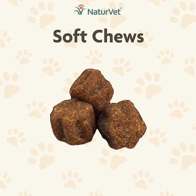 NaturVet – Skin & Coat Plus Omegas for Cats – 60 Soft Chews | Supports Healthy Skin & Glossy Coat | Enhanced with Omega-3, Omega-6 & Biotin | 30 Day Supply