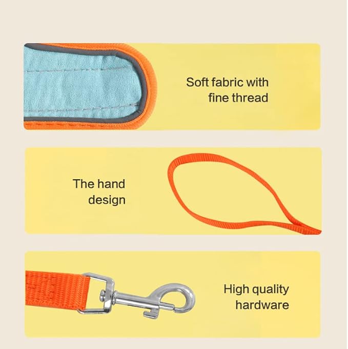 TOTORO Cat Harness and Leash for Walking Escape Proof ,Adjustable Comfortable Suedette Vest Harnesses for Cats,Reflective Strips Easy to Put on Step-in Velcro Jacket (L, Blue)