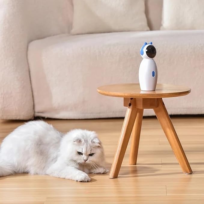 Robot Activity Electric Interactive Movement Automatic Rotating Cat Laser Toy Pets Toys and Accessories