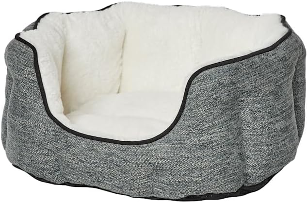 MidWest Homes for Pets Extra-Small QuietTime Deluxe Pet Bed- Evergreen/Fur