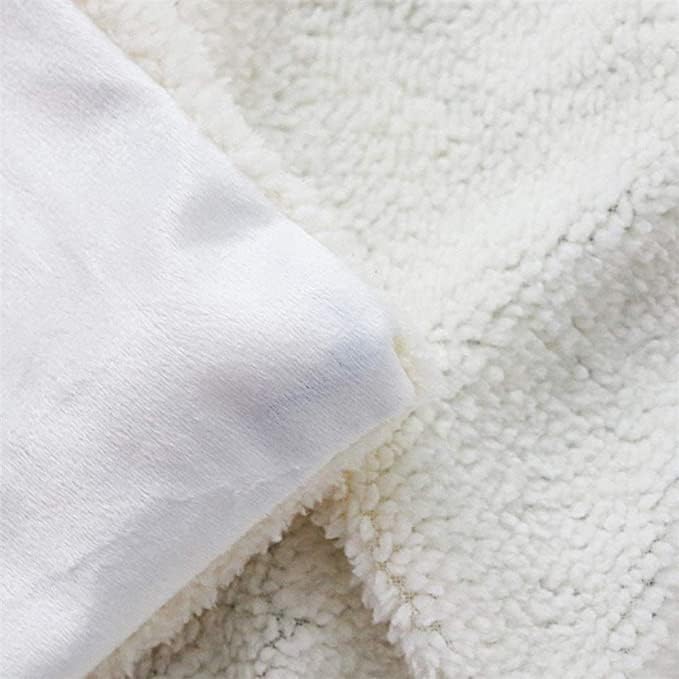Guinea Pig Sherpa Blanket for Boys & Girls - Twin Size, Cute Animal Print, Red Roses, Botanical Blossoms & Flowers, 3D Pattern, Kids Throw Blanket
