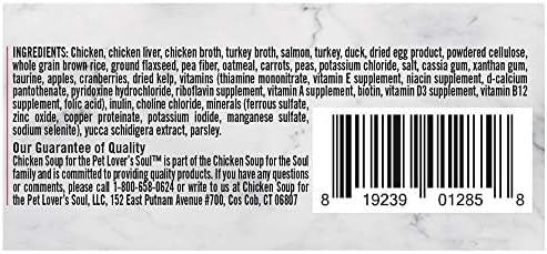 Chicken Soup for The Soul Classic Wet Adult Cat Food, Chicken Shreds Dinner, 5.5 Ounce Can (Pack of 24) | Soy Free, Corn Free, Wheat Free, Canned Cat Food Made with Real Ingredients