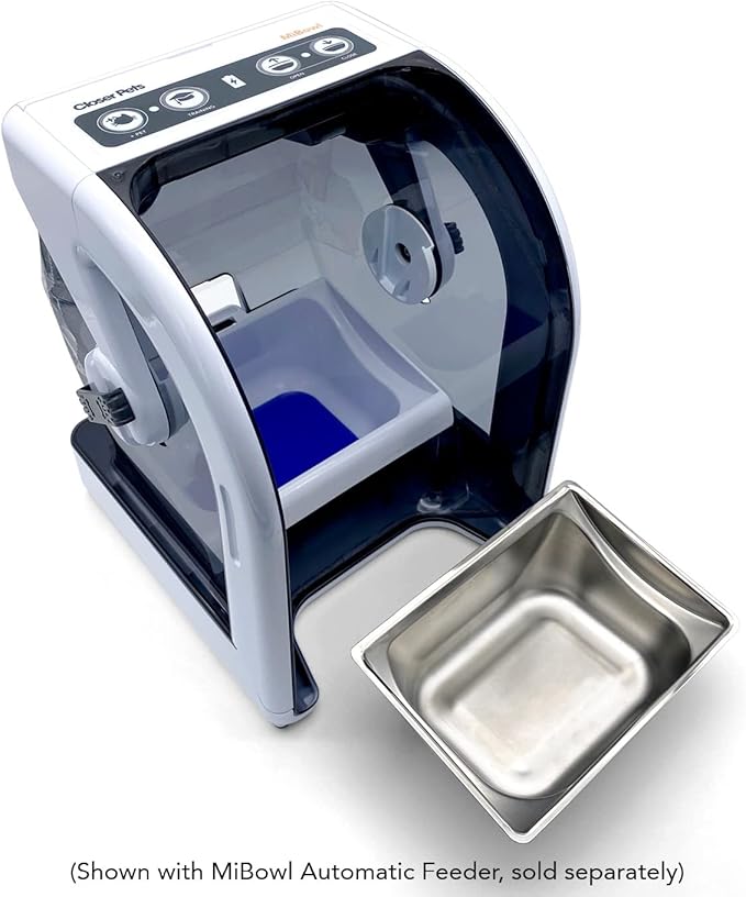 Closer Pets Stainless Steel Insert and Ice Pack for The MiBowl Automatic Microchip Pet Feeder…