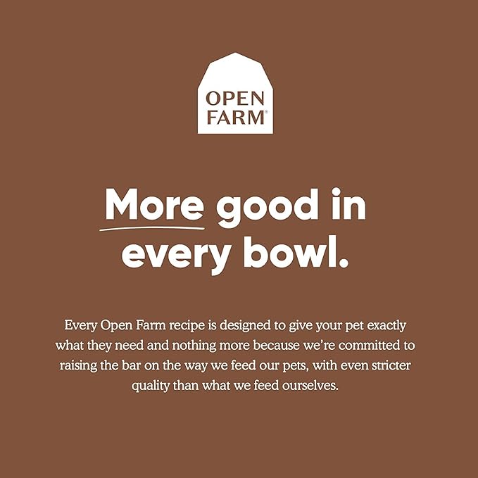 Open Farm Pasture-Raised Lamb Grain-Free Dry Cat Food, Humanely Raised Lamb Recipe with Non-GMO Superfoods and No Artificial Flavors or Preservatives, 2 lbs