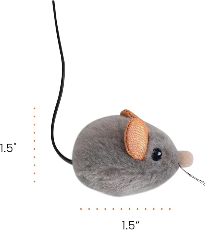 Catstages Squeak Squeak Mouse Plush Catnip Cat Toy