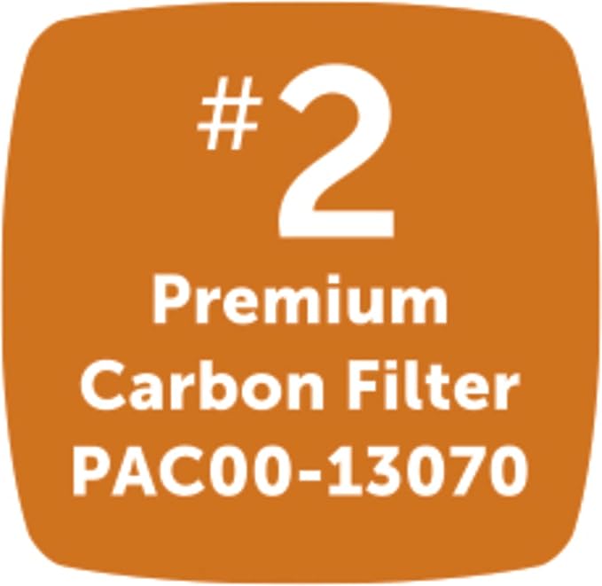 PetSafe Drinkwell Premium Pet Fountain Replacement Carbon Filters,Cat Water Fountain Filters, Contains 50% More Carbon (Pack of 12)