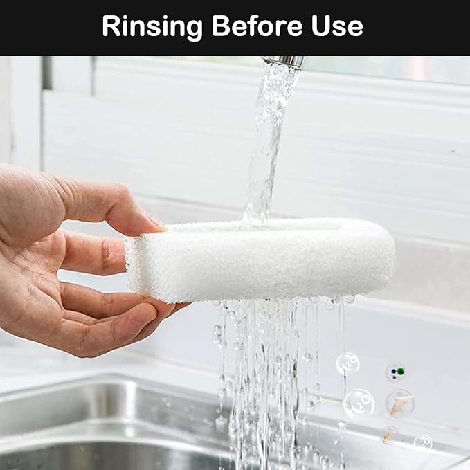 Cat water fountain pre-filter sponge 8 pack for ceramic cat fountain and stainless steel pet water fountain