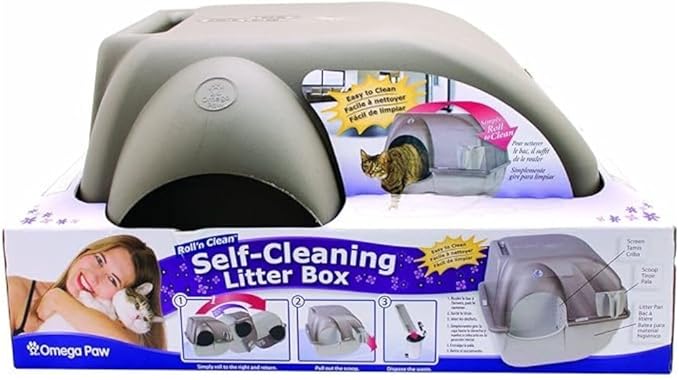 Roll n Clean Self Cleaning Litter Box Regular