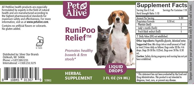 PetAlive RuniPoo Relief 2 Pack