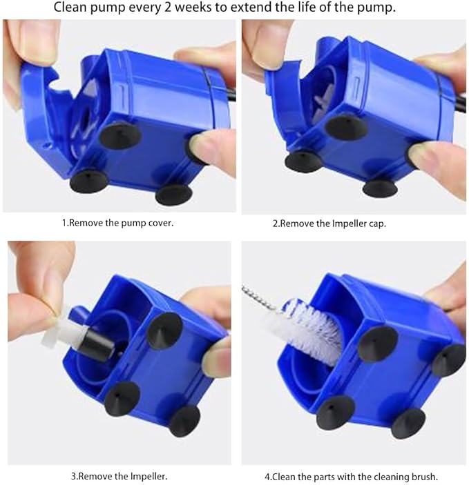 Cat Water Fountain Pump, Pet Water Fountain Pump Replacement Pump DR-DC160 Motor for for Round, Cubic, Flower Cap Cat Fountain