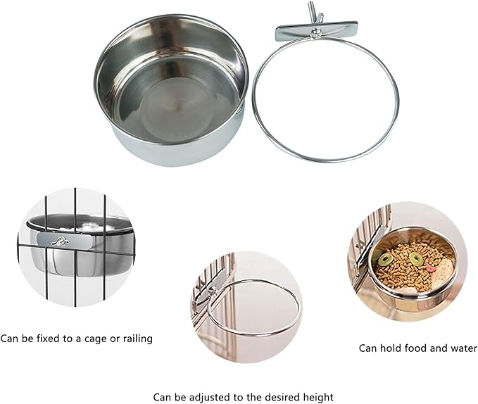 13pcs Kitten Litter Box Starter Kit for Cat Cage Indoor, Kitty Litter Box Low Entry & Cat Litter Scoop, Cat Hammock & Soft Bed Mat,Cat Scratching Pad,Stainelss Steel Food Bowl,Kitten Toys