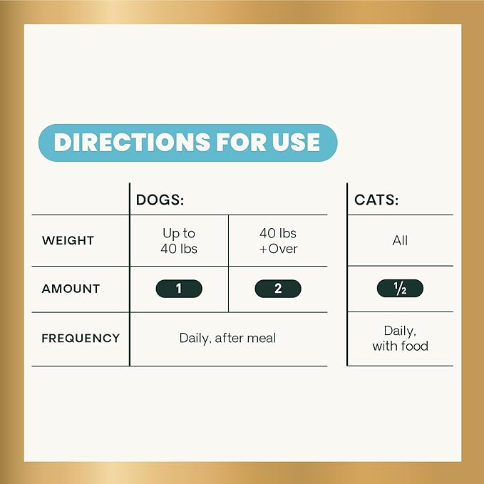 VetriScience Extra Strength Gut Health Capsules, Probiotic & Prebiotic Digestive Supplement for Dogs & Cats, Digestion Support, Gas & Diarrhea, Immune Support, 7.5 Billion CFU Per Capsule, 120 Count