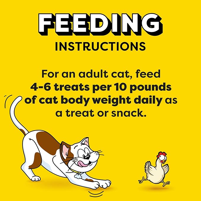 Temptations Tender Fills Roasted Chicken Flavor Crunchy and Soft Adult Cat Treats, 4.6 oz. Pouch (Pack of 10)