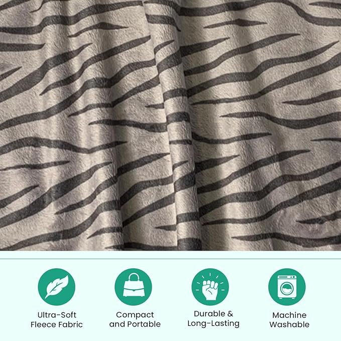 Security Blanket - 18" Tall Soft Fleece Blanky for Boys & Girls - Soothing Baby Blanket With Plush Stuffed Animal Kitty Cat