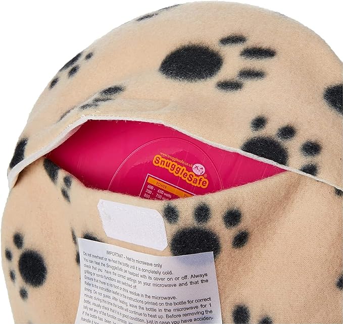 The 'Original' Snugglesafe Microwave Heating Pad Disc Microwavable Heated Pet Bed.