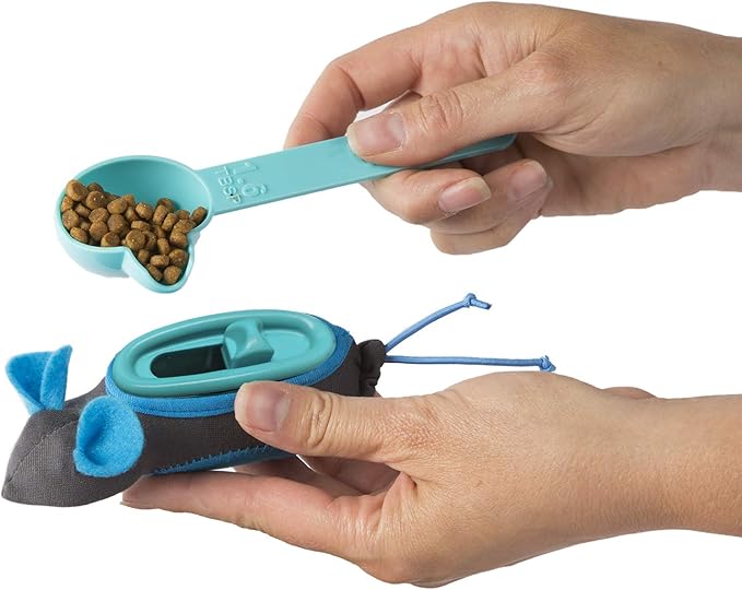 SPOT Doc and Phoebe's Cat Hunting Snacker - Interactive Indoor Treat Dispenser, Encourage Natural Instincts to Hunt, Provide Mental Stimulation, Solve Behavioral Problems & Obesity, Pack of 1 Mouse