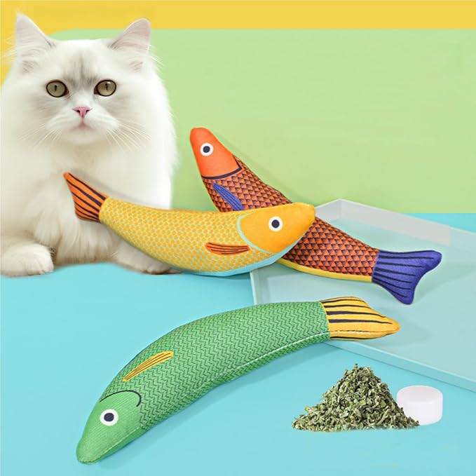 WZDAXMC-Cat Toys Catnip Toys for Cats Cat Toys for Indoor Cats Interactive Cat Toy Catnip Toys Kitten Toys Cat Toys for Bored Indoor Adult Cats (Orange)