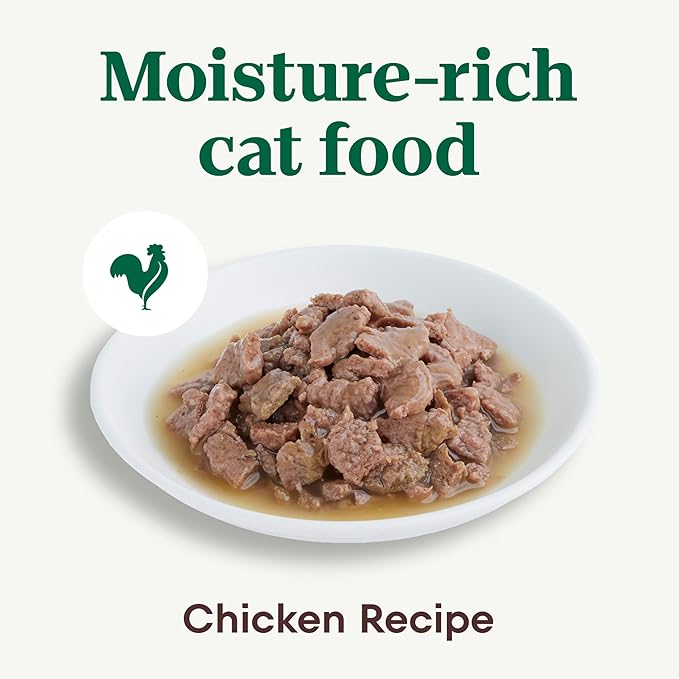 Nutro Perfect Portions Wet Cat Food Cuts in Gravy Chicken Recipe, (24) 2.64 oz. Twin-Pack Trays