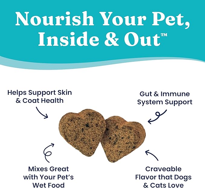 Solid Gold Vitamins and Supplements for Dogs and Cats - Soft Chews Multivitamin with Omega 3, Digestive Enzymes, 120 Count