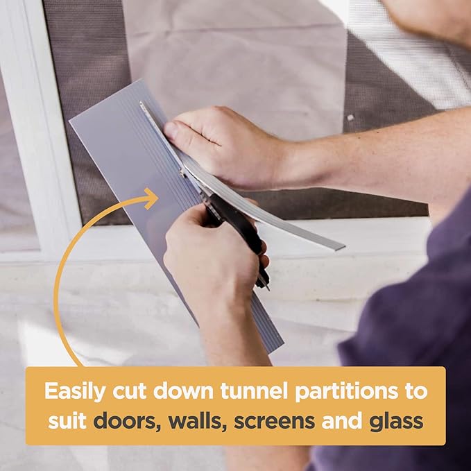 Essential Pet Door for Screens, Doors and Walls up to 2.17" Thick, for Dogs and Cats up to 11 lbs, Small, White