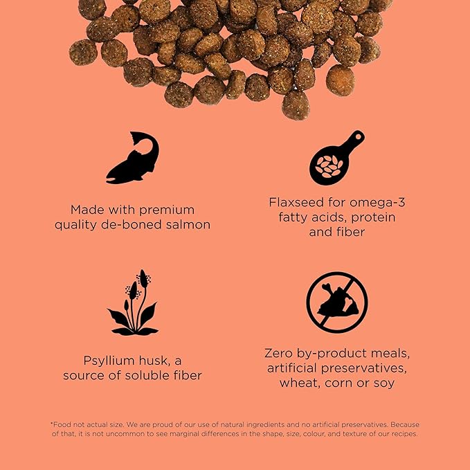 Go! Solutions Weight Management + Joint Care, Grain-Free Dry Cat Food, Salmon Recipe, 6 lb Bag