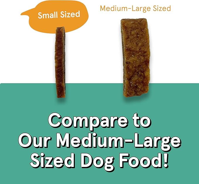 Real Meat Air Dried Dog Food w/Real USA Turkey - 5oz Bag of Grain-Free Real Meat Dog Food Sourced from Free-Range, Cage-Free Turkey - Digestible, All Natural, High Protein Turkey