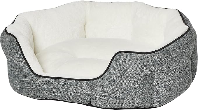 MidWest Homes for Pets Small QuietTime Deluxe Pet Bed- Evergreen/Fur