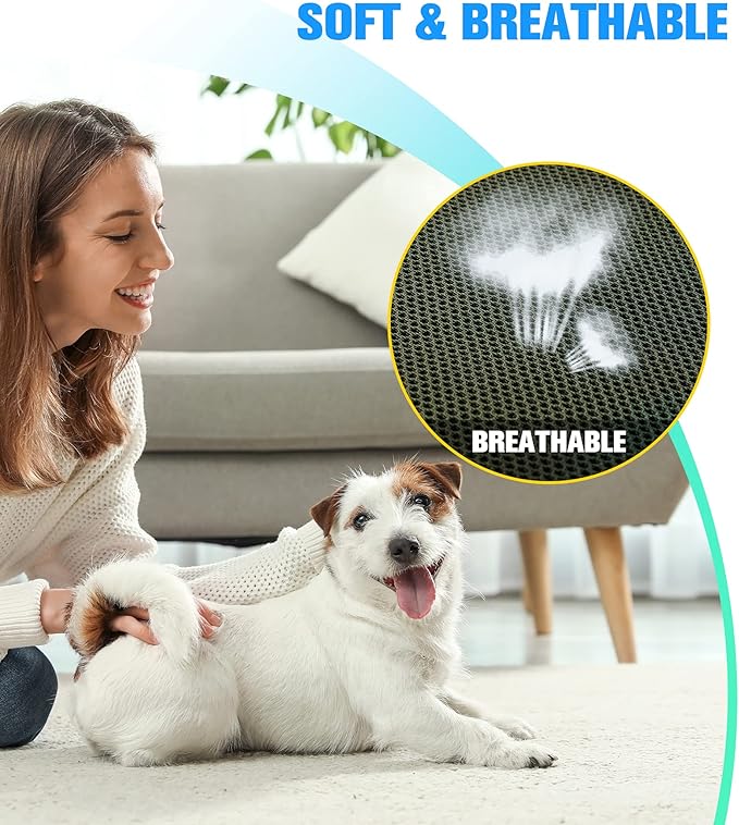 10 in 1 Pet Grooming Hammock Harness with Nail Clippers/Trimmer, Nail File, Comb,Dog Nail Hammock, Dog Grooming Sling for Nail Trimming/Clipping (M/Under 45lb, Khaki Green)