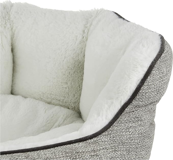 MidWest Homes for Pets Extra-Small QuietTime Deluxe Pet Bed- Taupe/Fur