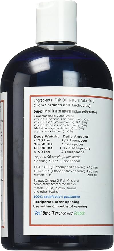 Omega Plus Fish Oil with Natural Vitamin E (16 oz)