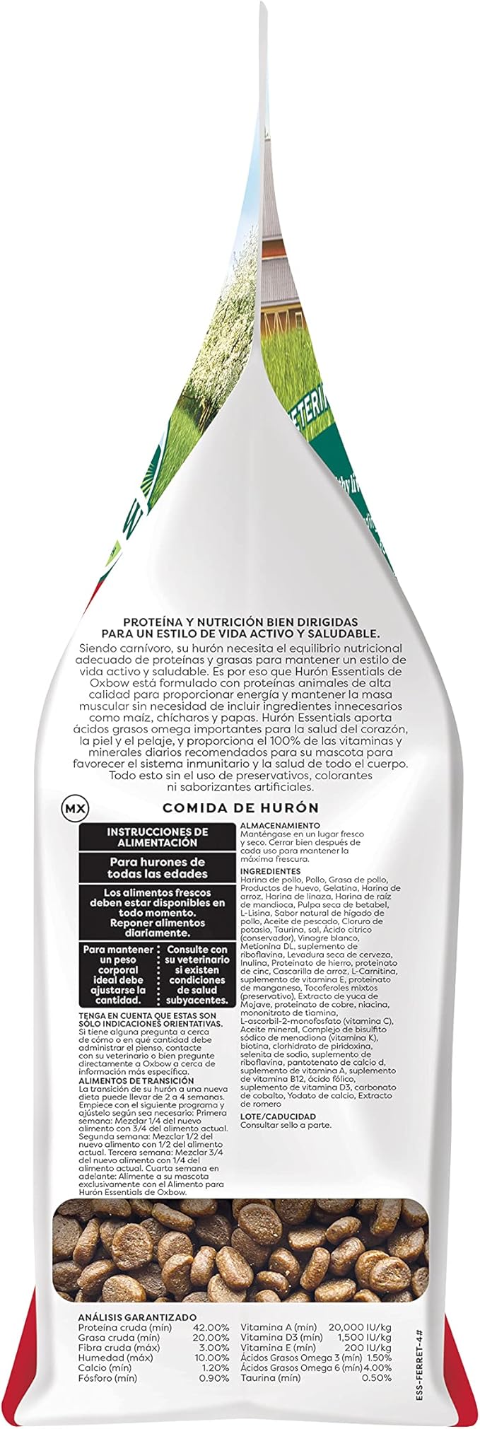 Oxbow Animal Health Essentials Ferret Food - 4 lb