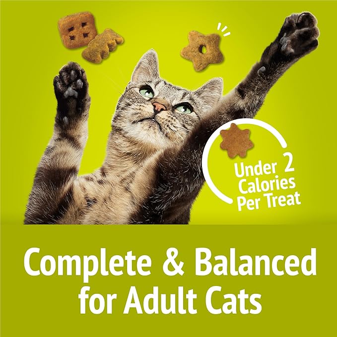 Purina Friskies Party Mix Morning Munch Crunch Cat Treats - (Pack of 10) 2.1 oz. Pouches