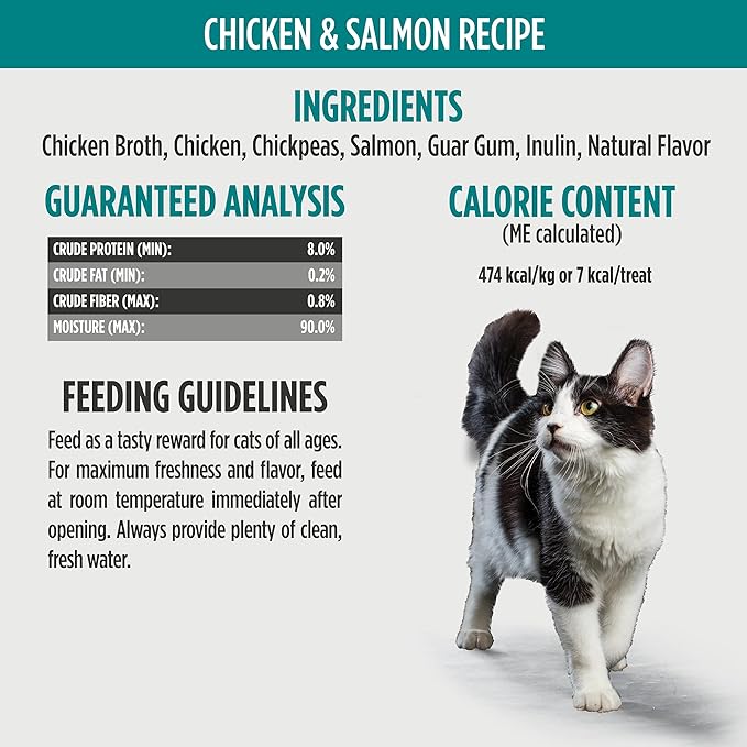 Nulo Freestyle Grain-Free Perfect Purees Premium Wet Cat Treats, Squeezable Meal Topper for Felines, High Moisture Content to Support Cat Hydration, 0.5 Ounce, 40-Count Variety Pack
