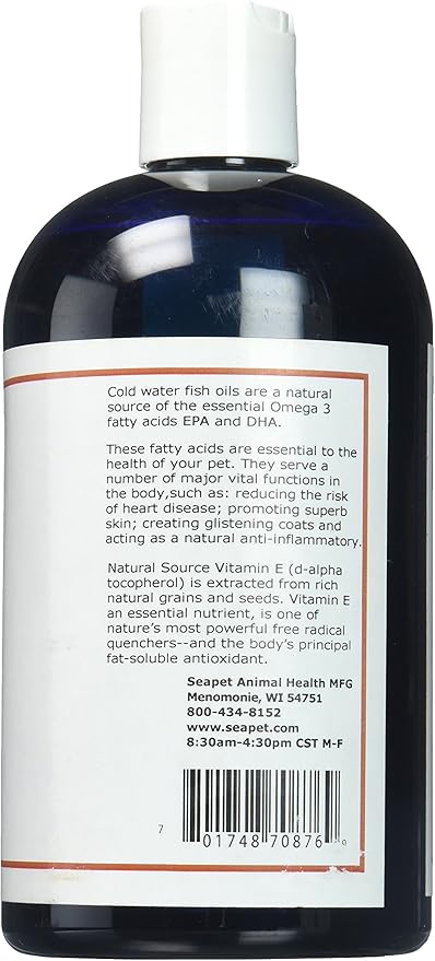 Omega Plus Fish Oil with Natural Vitamin E (16 oz)