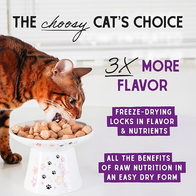 Stella & Chewy's Freeze-Dried Raw Cat Dinner Morsels – Grain Free, Protein Rich Cat & Kitten Food – Absolutely Rabbit Recipe – 3.5 oz Bag