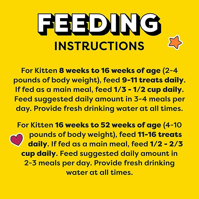 Temptations Kitten Crunchy and Soft Treats Chicken and Dairy Flavor and Salmon and Dairy Crunchy, 6.3 oz., Variety Pack of 4