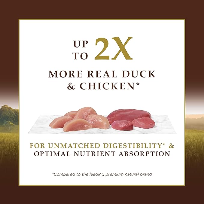 Instinct Ultimate Protein, Natural Dry Cat Food, Grain Free Recipe - Cage Free Duck, 4 lb. Bag