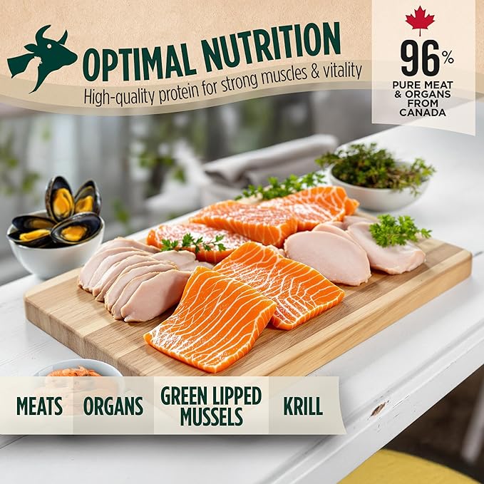ZEAL Canada Air-Dried Chicken Recipe for Cats - High Protein, Natural Superfoods, Nutrient Rich, No Fillers, Grain Free, Complete & Balanced (Chicken, 14.1 oz)