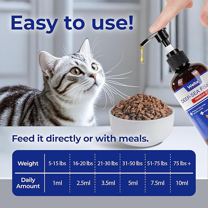 Omega 3 Fish Oil for Dogs, Better Than Salmon Oil for Dogs, Dog Fish Oil Supplement, Pet Skin and Coat Supplement, Promotes Heart, Joint & Immune Health, EPA & DHA