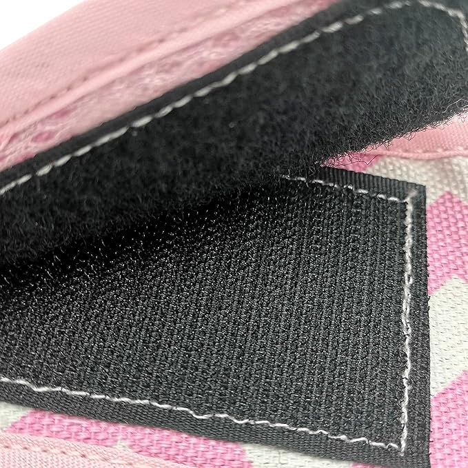 Cat Harness and Leash for Walking Escape Proof, Adjustable Cat Vest Harness, Padded Stylish Cat Walking Jackets, Pink Plaid, Small