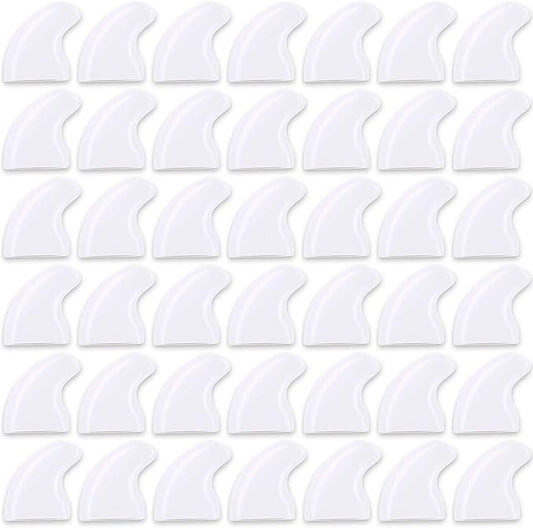 100pcs Cat Nail Caps Clear Cat Paw Covers Kitten Nail Caps Pet Tips with Adhesives and Applicators Small