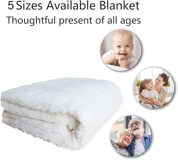 Cute Cat Plush Blanket White Pet Cat Fleece Throw Blanket Colorful Flowers Cartoon Cat Sherpa Blanket for Sofa Couch Bed 3D Animal Theme Cat Lovers Fuzzy Blanket Room Decor Queen 90x90 Inch