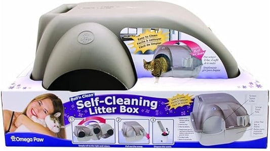 Roll n Clean Self Cleaning Litter Box Regular