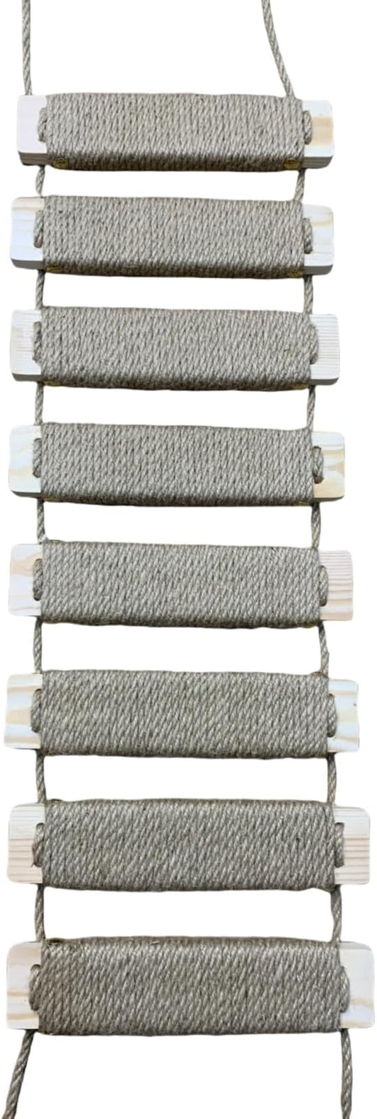 Cat Ladder Cat Tree Tower Bridge Cat Climbing Wall Scratching Post Cat Cage Accessories Outdoor Cat Furniture Climbing Frame Cat Toys for Indoor Cats (22x7.87in)
