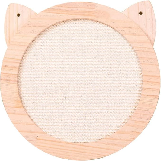 La La Pet® Wall Mounted Cat Bed Wooden Floating Cat Shelf Capsule Cat House Cat Perch Cat Steps Cat Ladder Cat Tree Cat Furniture Cat Lounger Cat Climber (15.7" Scratcher Board)